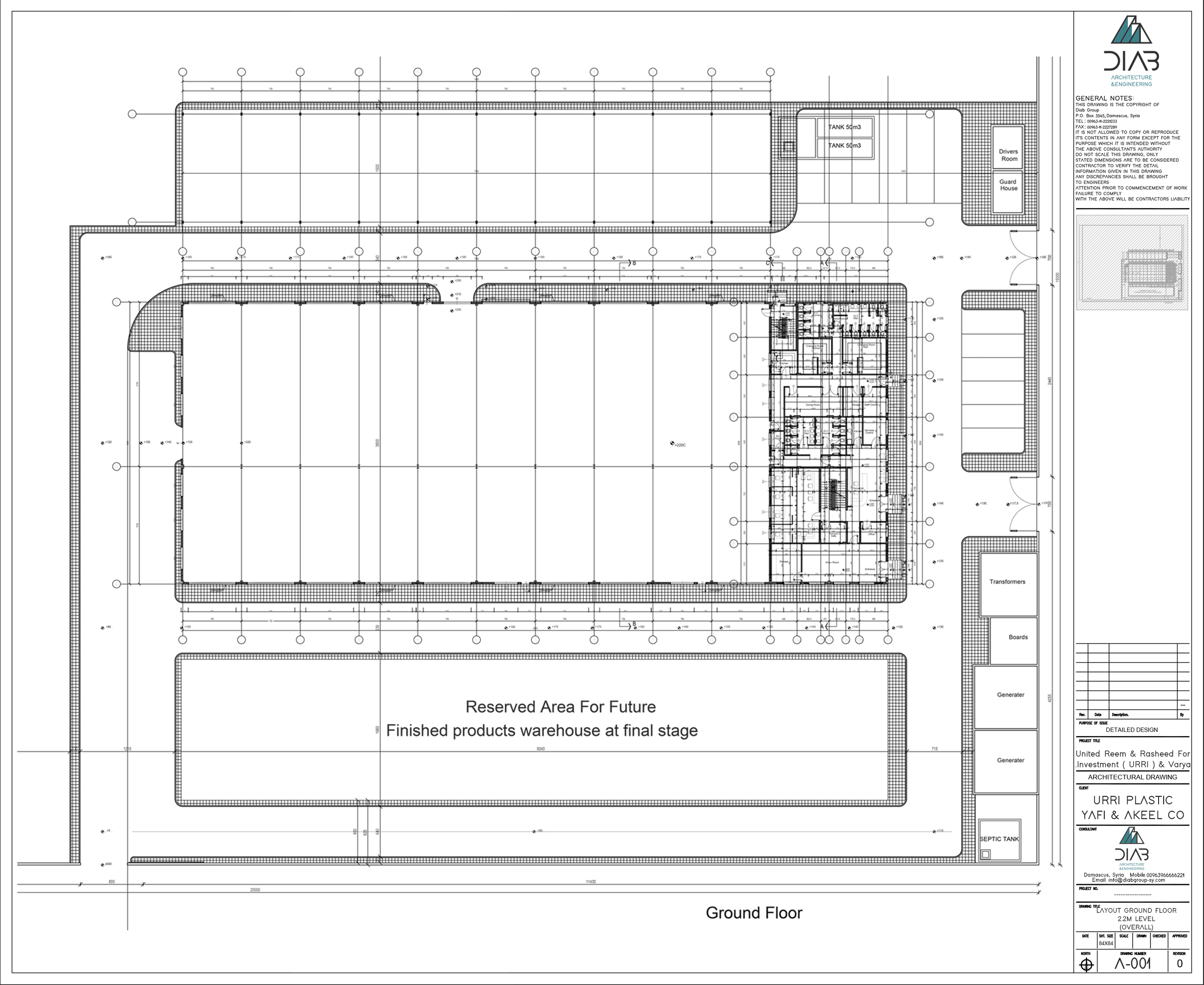 Angola Factory Floor Plan