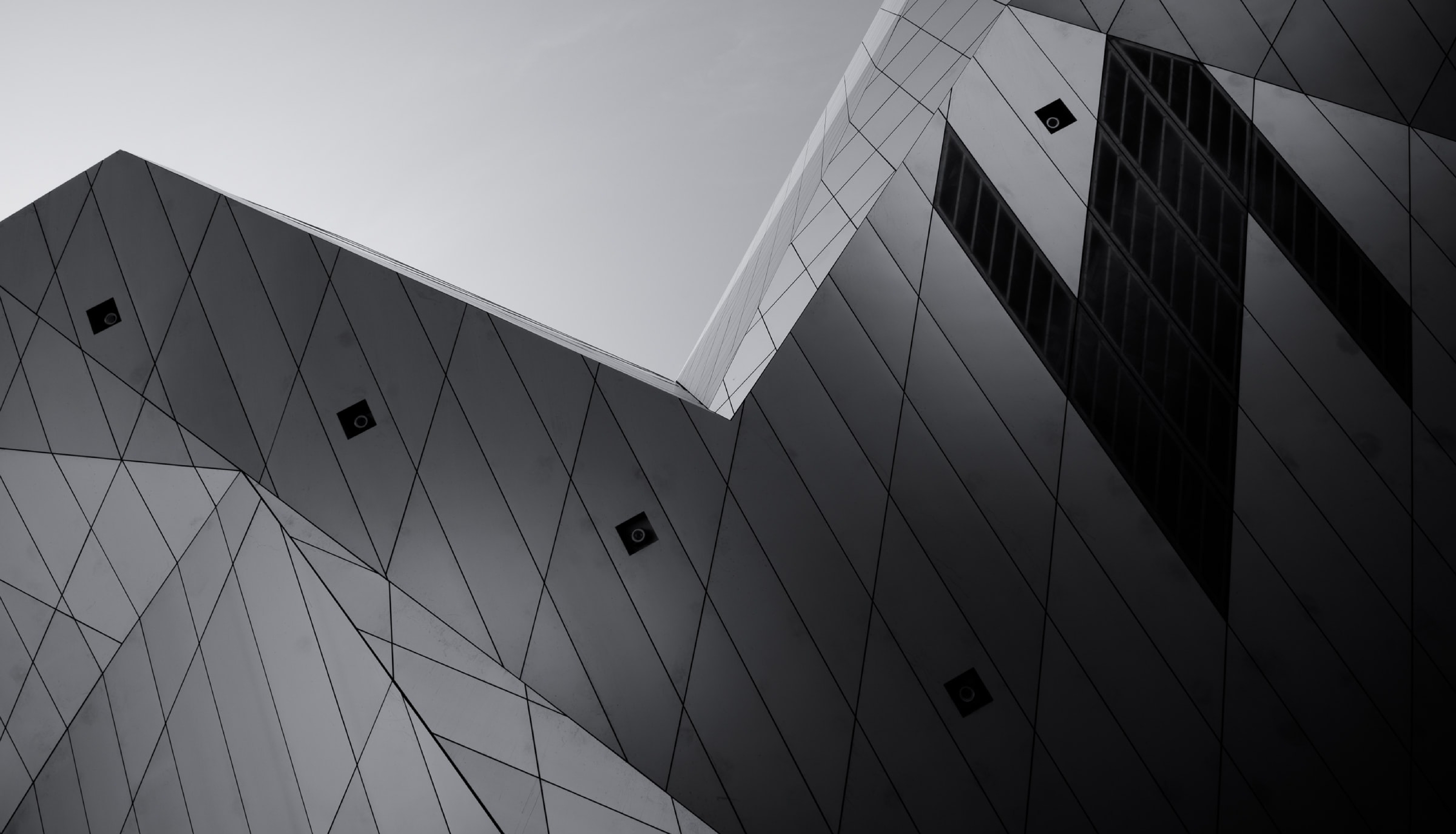 Modern Architecture Geometric Buildings